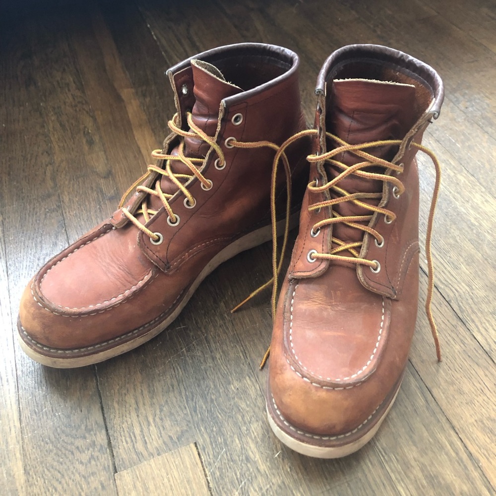 Men’s Red Wing Leather Boots size 9.5